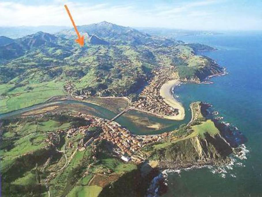 Casa Rural San Juan, Ribadesella. A 5 Minutos Del Mar别墅 外观 照片